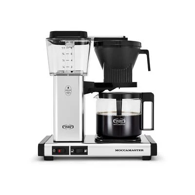 Technivorm Moccamaster 53941 KBGV Select cafetera de 10 tazas, plata pulida... Foto 1 de 4