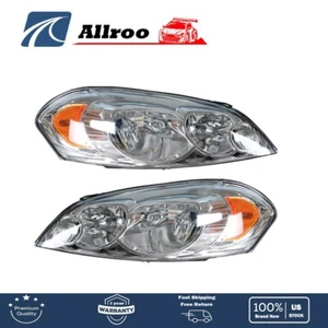 Driver&Passenger Headlights For Chevrolet Impala 06-2013/Impala Limited 2014-16 - Picture 1 of 12