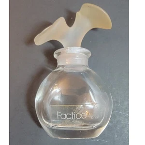 Factice Display Fragrance Perfume Bottle-Frosted Floral Dauber-Empty Made France - Picture 1 of 5