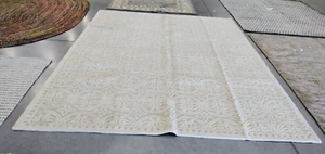 LIGHT GREEN / IVORY 9' X 12' Back Stain Rug Reduced Price 1172734633 CAM123B-9 - Picture 1 of 4