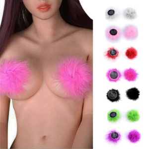 Herzförmige Aufkleber Für Frauen Sexy Brustwarzenabdeckungen > - Picture 1 of 19