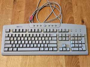 Hewlett Packard Wired Computer Keyboard 5129 Tested PS2 Connection OPEN BOX - Picture 1 of 5