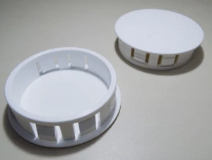 CANTIDAD10 HEYCO 2714 DP 1000 BLANCO 1" TAPA AGUJERO CÚPULA ENCHUFE PLÁSTICO NYLON CUBIERTA NUEVO EE. UU. - Imagen 1 de 7