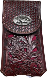 7" COWBOY PRAYER POUCH BELT LOOP CELL PHONE HOLSTER CASE UNIVERSAL #EH12686 - Picture 1 of 64