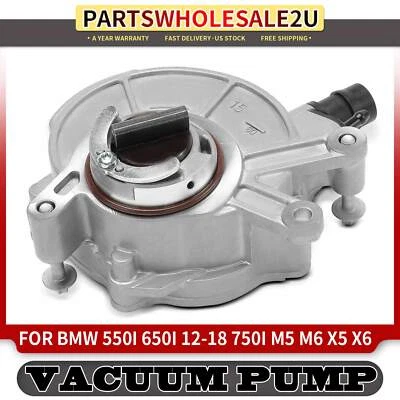 Vacuum Pump for BMW 550i 2011-2016 650i 12-18 750i M5 M6 X5 X6 Alpina B7L 4.4L - Image 1 of 4