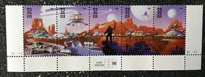 1998USA #3238-3242 32c Space Discovery - Bottom Plate Strip of 5 Mint - Picture 1 of 1