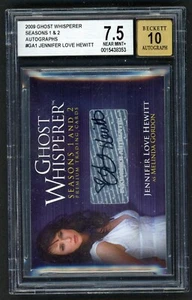 Autógrafo Jennifer Love Hewitt 2009 Breygent Ghost Whisperer Ga1 BGS 7,5/AUTOMÁTICO 10 - Imagen 1 de 2