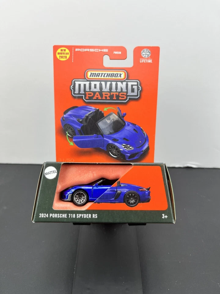 MATCHBOX 2024 MOVING PARTS - NISSAN ARIYA METALLIC BLUE
