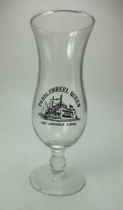 Paddlewheel Queen Fort Lauderdale Florida Hurricane Glass Paddle Boat - Picture 1 of 3