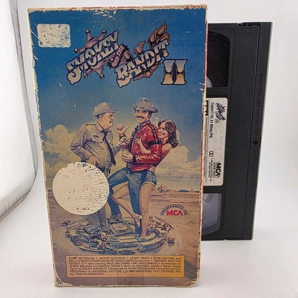 Smokey And The Bandit 2 - VHS Tape - 1980 - MCA - Burt Reynolds - Image 1 of 4