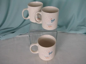 Taza de café vintage sin marca gansos con diseño de pajarita azul - Imagen 1 de 2