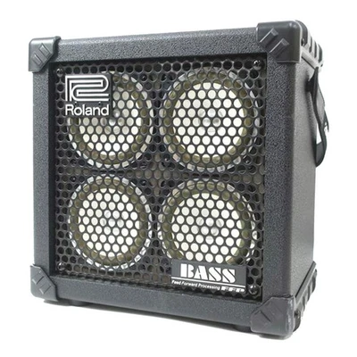 Roland Micro CUBE BASS RX – Portable 5W Stereo 4-Speaker Bass Amp, FX, Tuner JPN - Image 1 of 4