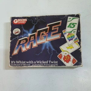 Vintage Rage Kartenspiel UNO International Games mit Anleitung 1986 komplett - Bild 1 von 11