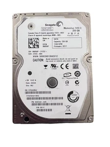 Seagate ST9250421AS 250GB 7200 RPM SATA 3.0Gb/s 2.5" Internal Notebook Hard Dr - Picture 1 of 1