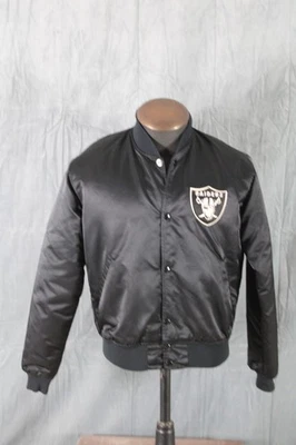 Chaqueta LA Raiders (de colección) - Satin Classic by Starter - Mediana para hombre  Foto 1 de 4