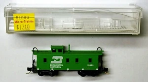 MTL Micro-Trains 51090 Burlington Northern BN 10925 wood caboose  - Picture 1 of 1