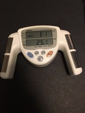 Omron HBF-306 Body Fat Analyzer White Tested & Working Perfect