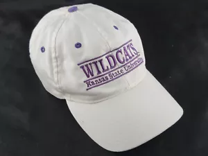 Wildcats Kansas State University Baseball Cap Hat The Game White Purple SEE SNAP - Picture 1 of 13