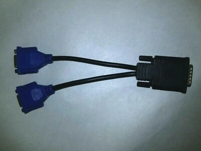 DMS-59 TO VGA MOLEX SPLITTER CABLE CN-0G9438-52204 - Image 1 of 4