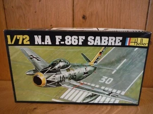 Heller 277 N.A. F-86F Sabre 1/72 model kit (B46) - Picture 1 of 3