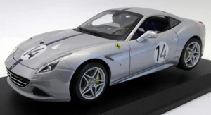 Burago 1/18 Scale Diecast 18-76103 Ferrari California T 70th Anniversary Silver - Picture 1 of 5