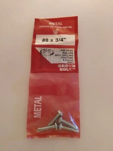 (TORNILLO PARA) *4 METALL #8 x 3/4" PAN HEAD PHILLIPS SELBSTBOHRENDES STÜCK - Bild 1 von 4