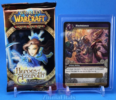World of Warcraft Heroes of Azeroth Pacote Booster Selado de Fábrica e Slashdance - Imagem 1 de 2