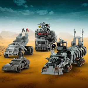 Car Truck DIY Model Building Blocks Set for Doof Wagon MOC Bricks Toys Set Gift - Picture 1 of 8