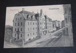 AK Regensburg,Elisabethhinum,gelaufen 1908 - Bild 1 von 1
