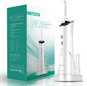 Water Flosser Cordless Teeth Cleaner Rechargeable Base IPX7 Braces Bridges Oral - Picture 1 of 6