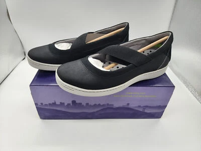 Nuevo en Caja Mocasín Ahnu Mujer Telégrafo Cuero Negro Colorway Talla US 6 / UK 4 Foto 1 de 4