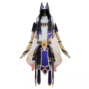 Costume Carnevale Alta Qualità Genshin Impact Cyno Cosplay Costume Halloween Abiti - Foto 1 di 10