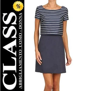 Vestito donna corto Naf Naf  Mod. YENR49D (Deep Blue) misto viscosa (-60%) - Picture 1 of 6