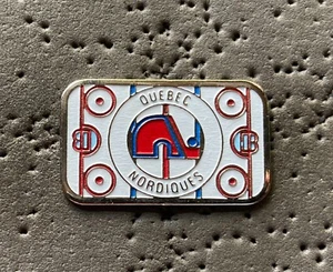 Quebec Nordiques Small Rink NHL Hockey Pin - Imagen 1 de 2