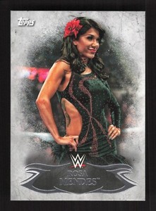 2015 Topps Undisputed WWE Base Card Rosa Mendes #2