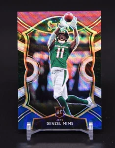Denzel Mims 2020 Panini Select Concourse Tri-Color Prizm /199 #63 Rookie RC Jets - Picture 1 of 2
