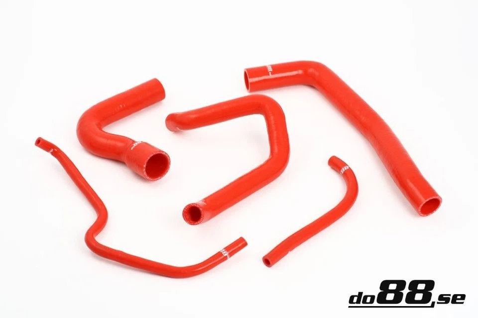 SAAB 9000 Turbo 86-90 Coolant hoses Red                                - Image 1 of 1