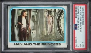 1980 Topps Star Wars Empire Strikes Back Han And The Princess #178 PSA 7 - Picture 1 of 2