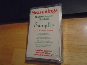 SEALED RARE PROMO Christmas Sampler CASSETTE TAPE jazz Bill Wolfer Jimmy McGriff - Picture 1 of 2
