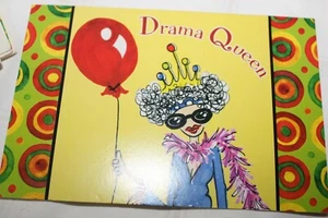 "DRAMA QUEEN" LEERE KARTEN MIT UMSCHLÄGEN--NEU UND NIEDLICH(217) - Bild 1 von 7