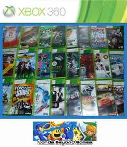 Microsoft Xbox 360 Video Games (Sport Extreme Sports Racing Driving Arcade) - Picture 1 of 72