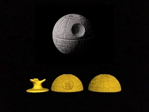 Maqueta para montar . Estrella de la muerte . Star War - Imagen 1 de 2