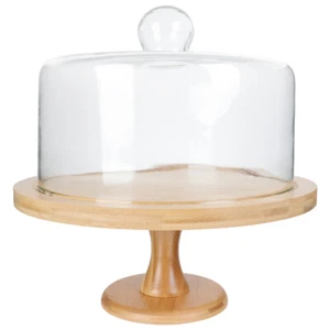 Dessert Tray Cake Saver with Cover Display Holder Stand Food Toddler - Picture 1 of 12