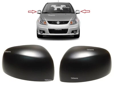 一对/套装 左右镜盖 适合 SUZUKI SX4 菲亚特 SEDICI 2006-2013 — 第 1/4 张图片