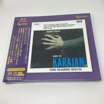 ESOTERIC SACD ESSD-90149 Karajan Vienna Philharmonic Strauss Zarathustra Japan - Image 1 of 3