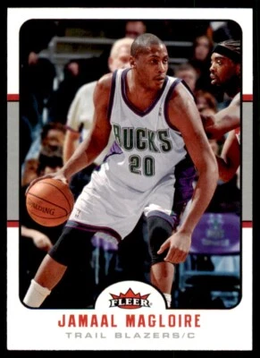 Trail Blazers Fleer Jamaal Magloire Portland 2006-07 #107 Foto 1 de 2