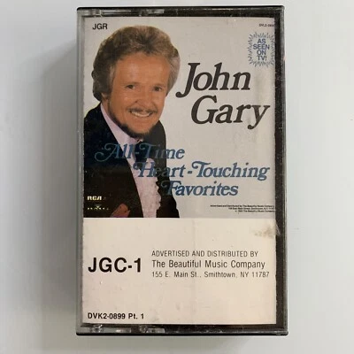 John Gary All Time Heart Touching Favorites Tape 1 (Cassette) - Image 1 of 2