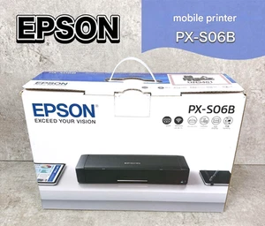 EPSON PX-S06B Mobiler A4 Farbtintenstrahldrucker für Unternehmen - Schwarz Ne... - Bild 1 von 5