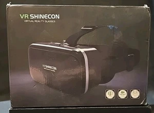 VR Shinecon Virtual Reality Glasses 4.7-6.53” iOS for Android Smartphones 3D - Picture 1 of 6