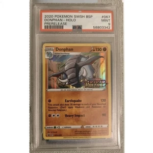 Donphan - (Prerelease) [Staff] SWSH067 SWSH: Sword & Shield Promo Cards Holo - Picture 1 of 1